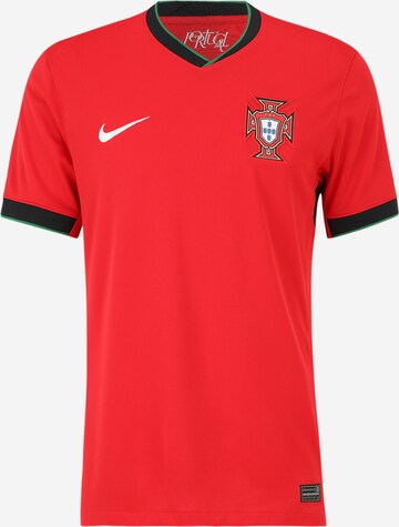 NIKE - Camiseta de fútbol 'Portugal 2024 Heim' en rojo: frente