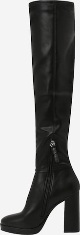 STEVE MADDEN Over the Knee Boots 'MAGNIFICO' in Black