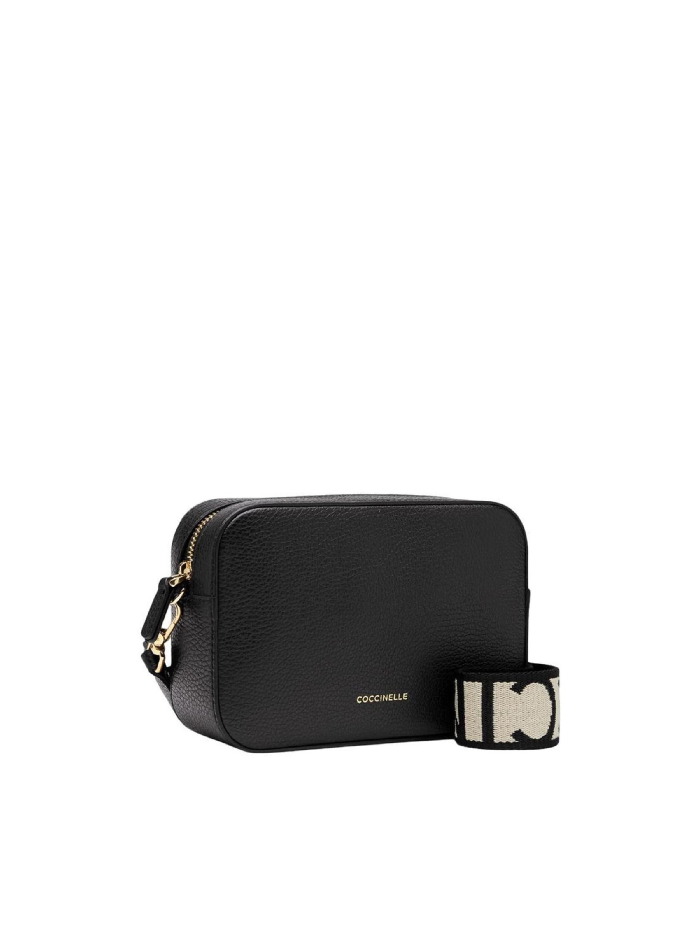 Coccinelle Handtasche 'TEBE'‌‌‌‌‌‌‌‌‌‌ in Schwarz: Vorderseite