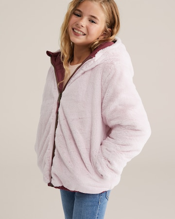 WE Fashion Overgangsjakke i pink