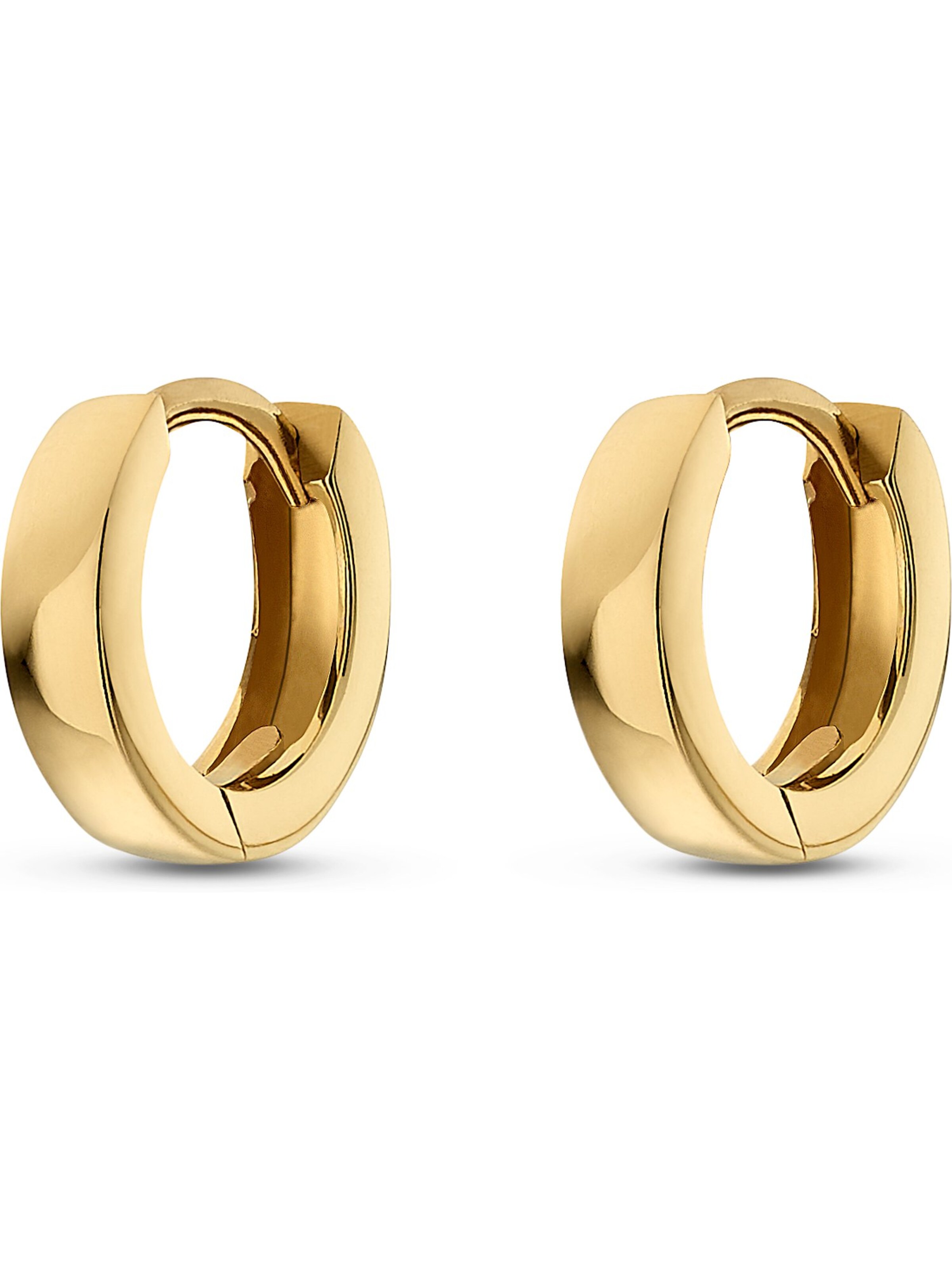 CHRIST Earrings in Yellow: front