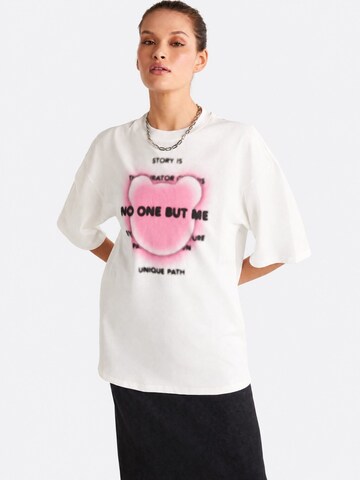 Ethiquet Koszulka 'T-Shirts' w kolorze biały