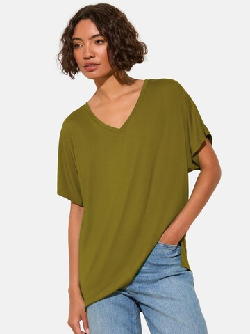 Friends Like These Tunika | zelena barva: sprednja stran