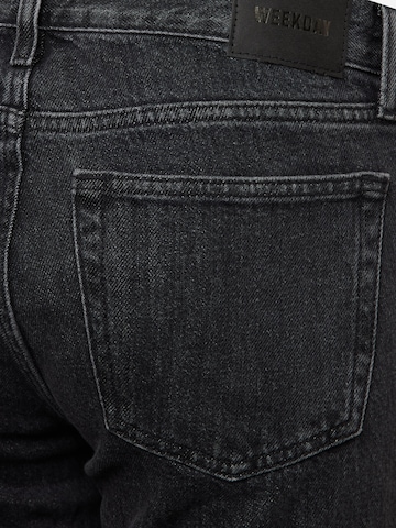 regular Jeans 'Klean' di WEEKDAY in nero