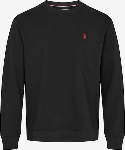 U.S. POLO ASSN. Collegepaita 'Adler' värissä kirsikanpunainen / musta, Tuotenäkymä