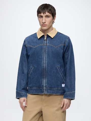 HUGO Tussenjas 'Arvan' in Blauw: voorkant