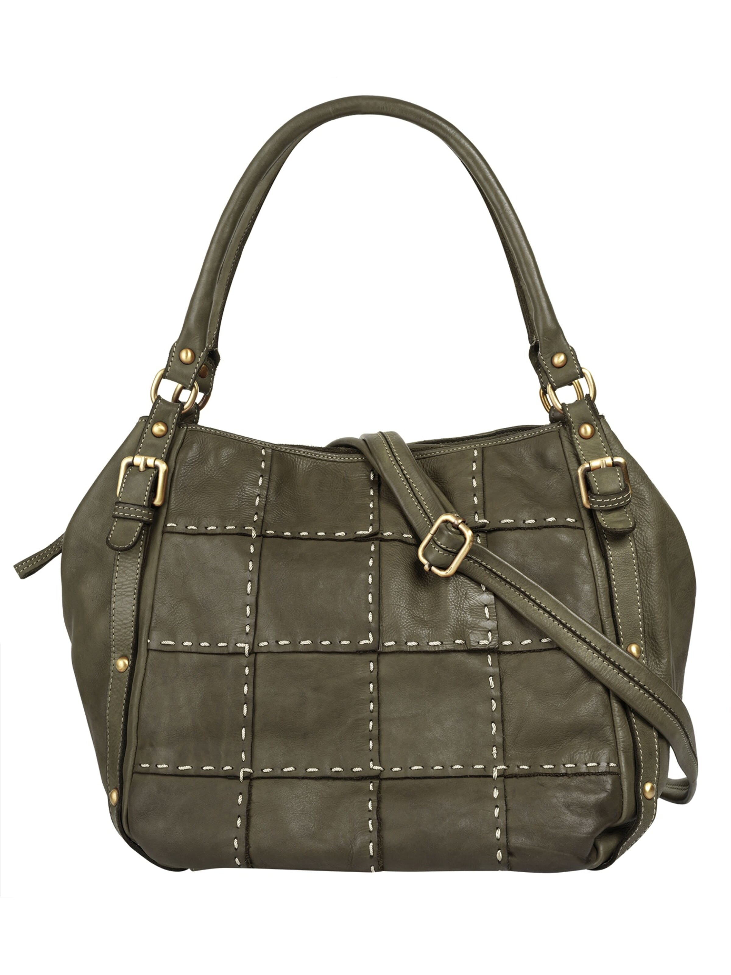 Samantha Look - Bolso de hombro en verde: frente