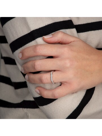 Bague Orolino en blanc : devant