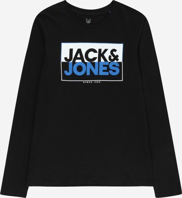 Jack & Jones Junior Μπλουζάκι σε μαύρο: μπροστά