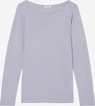 T-shirt Marc O'Polo en violet : devant