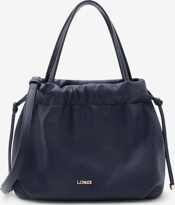 Borsa a mano 'Rainelle ' di L.CREDI in blu: frontale