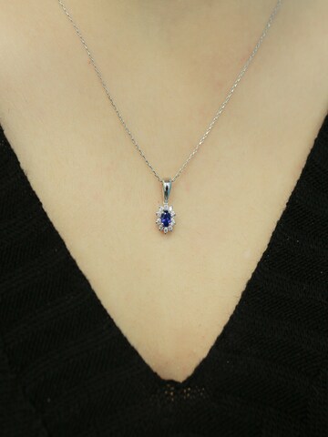 EinStein Diamant Necklace in Silver