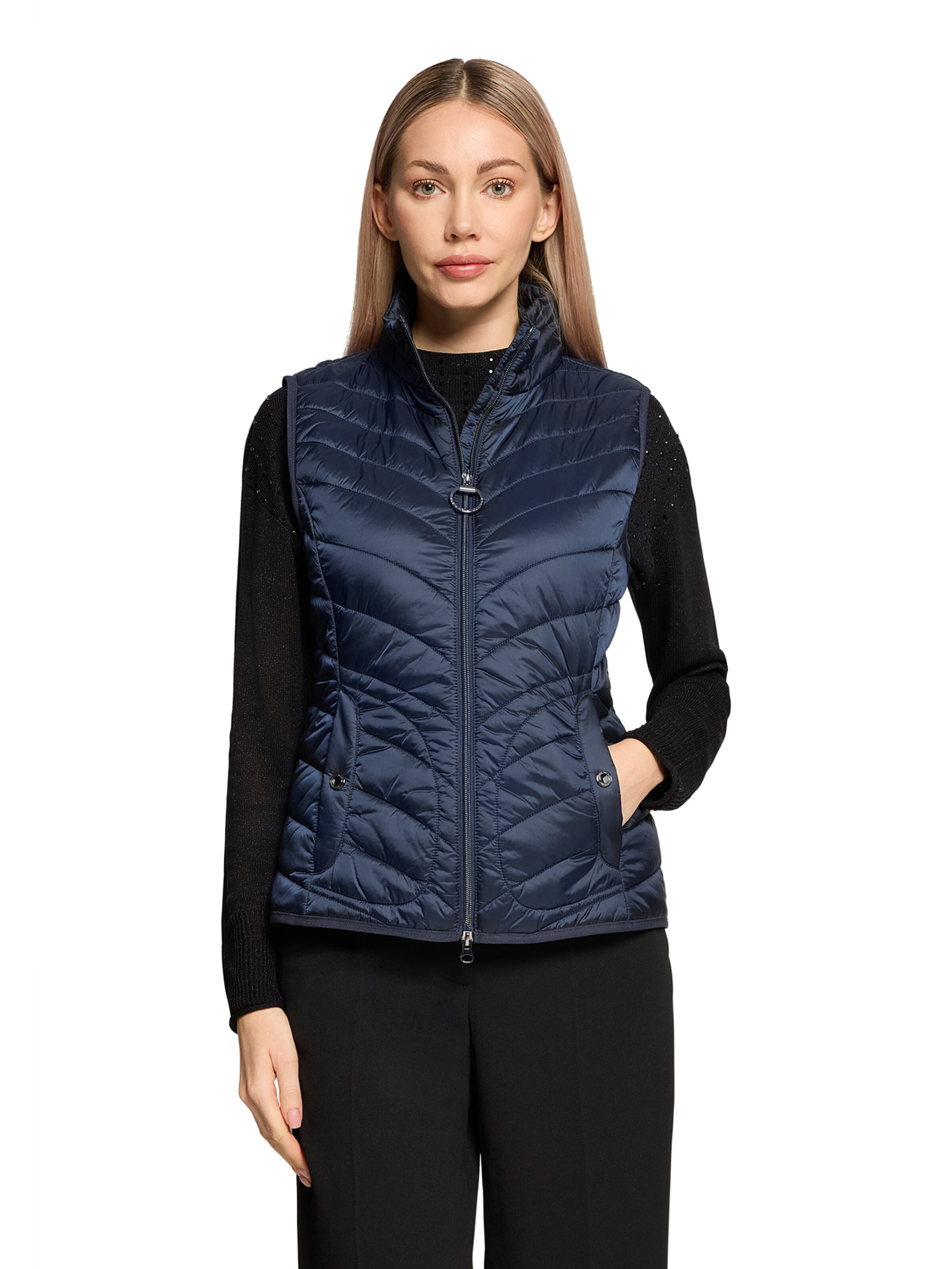 Gilet Betty Barclay en bleu : devant