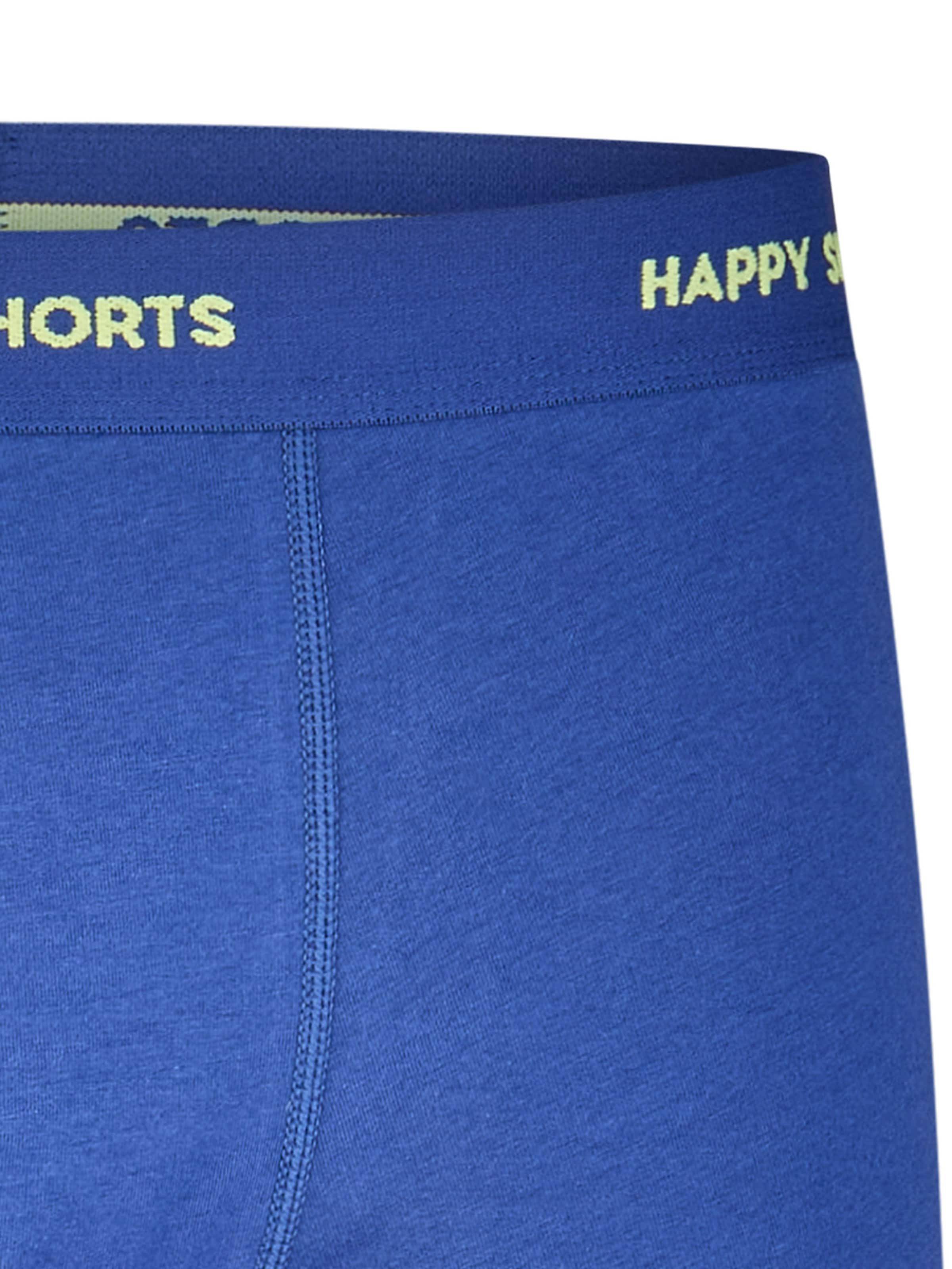 Boxers ' Jersey ' Happy Shorts en bleu