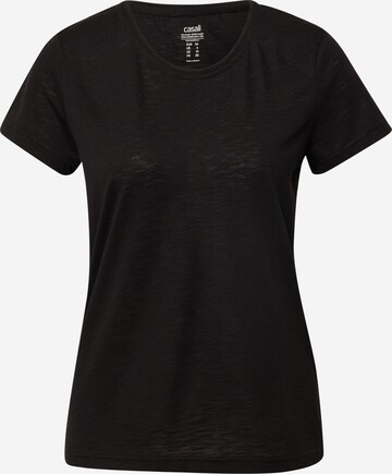 Casall Performance Shirt in Black: front