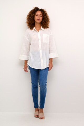 Kaffe - Blusa 'Alice' en blanco