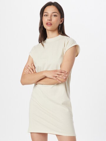 Urban Classics Dress in Beige: front