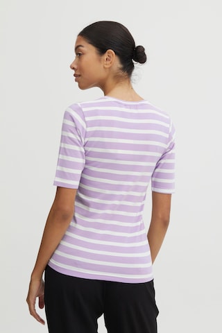 b.young T-Shirt Bypamila Stripe Tshirt - in Pink