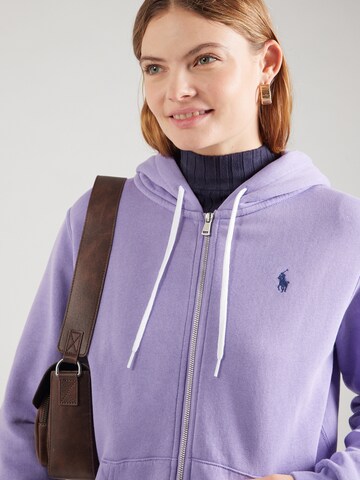 Polo Ralph Lauren - Sudadera con cremallera en lila
