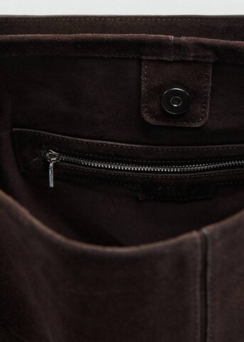 MANGO Shoulder Bag 'Carnaby' in Brown