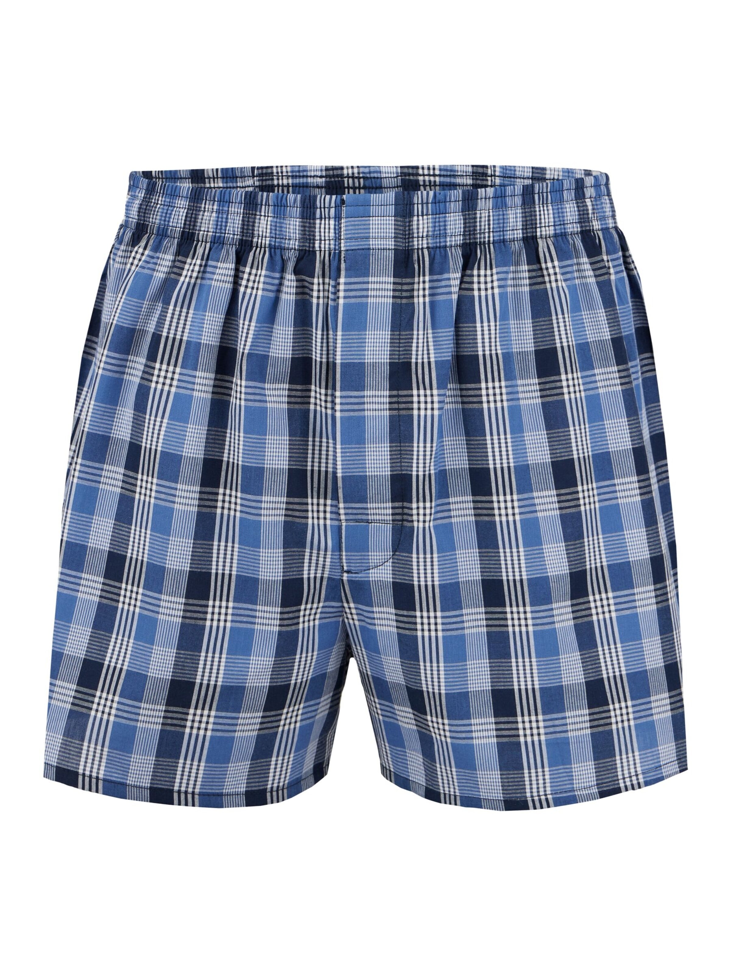 City Life Boxershorts 'City Life Boxershorts im 10er-Pack kariert' in Gemengde kleuren