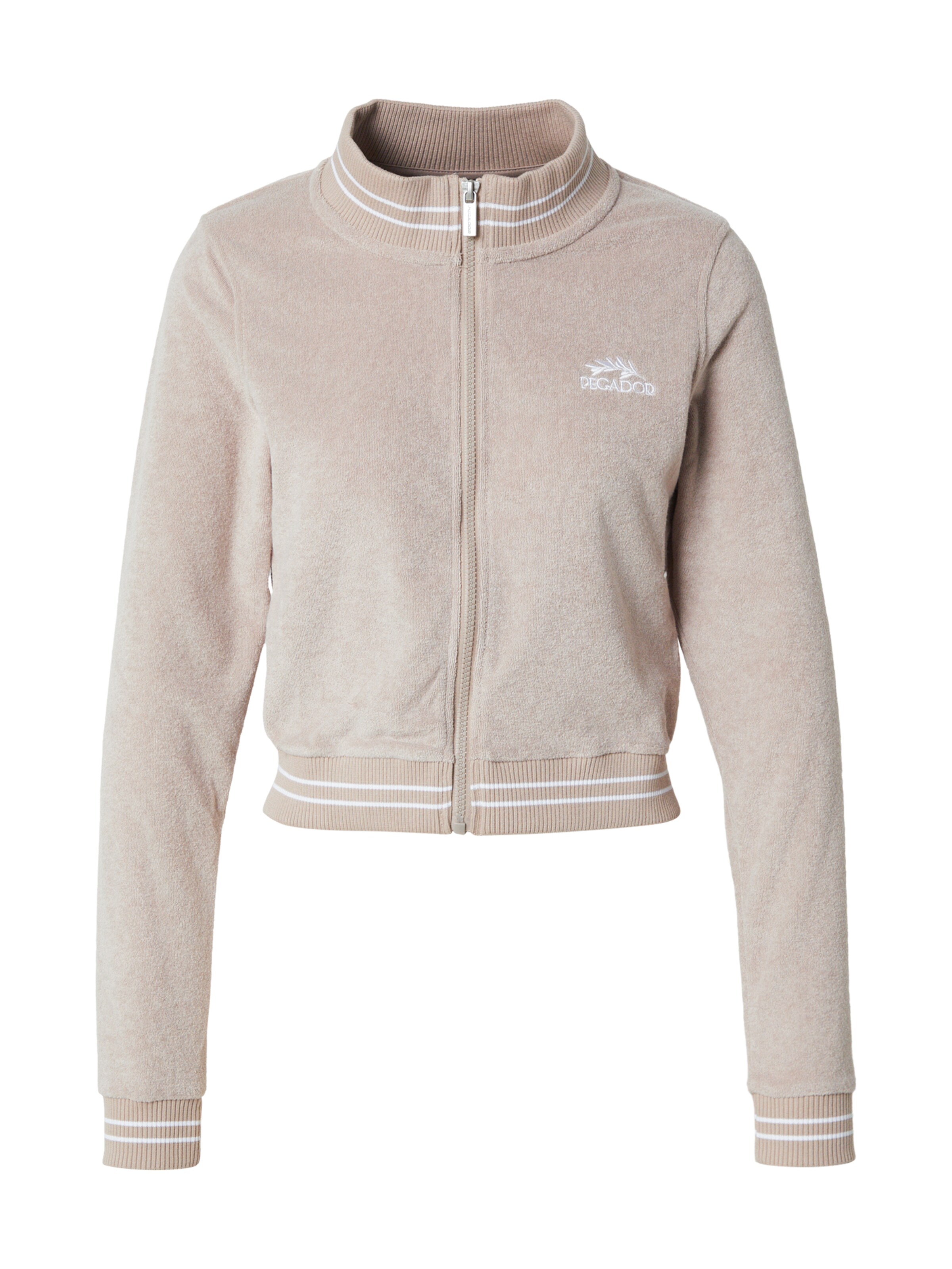 Pegador Between-season jacket 'Anastasia' in L in Cappuccino / White, Item view