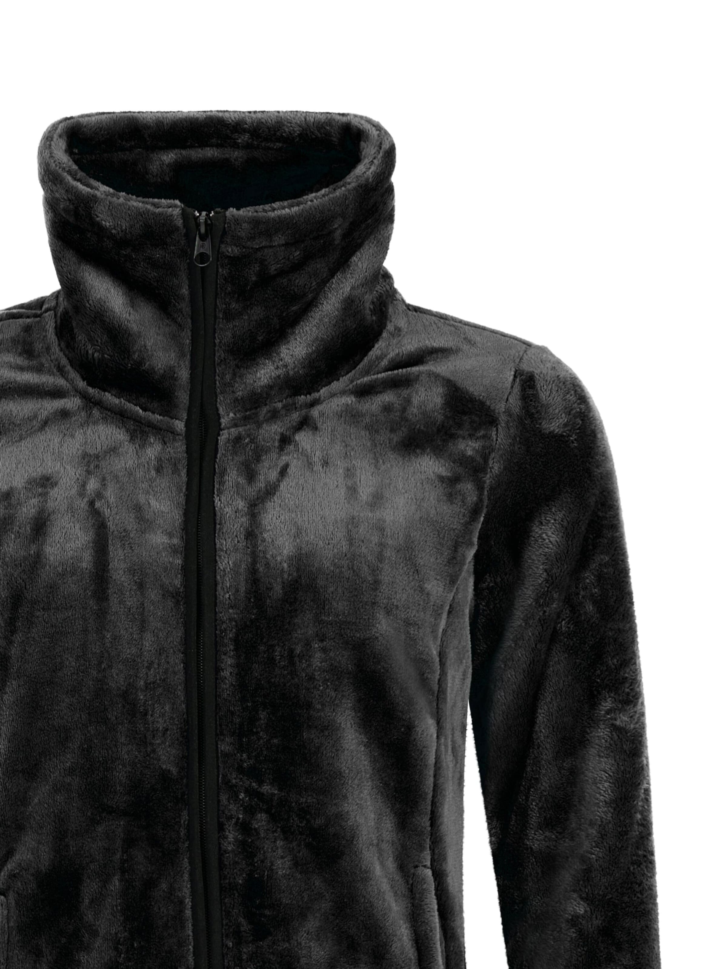 PROTEST Fleecejacke 'PRTVANCE'‌‌‌‌‌ in Schwarz