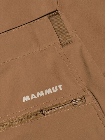 MAMMUT Slim fit Workout Pants in Beige