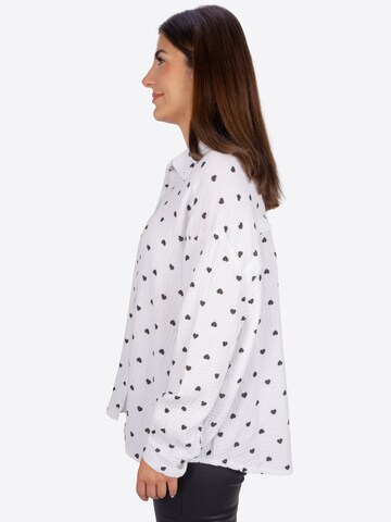 Chemisier 'Liya' Seasons of April en blanc