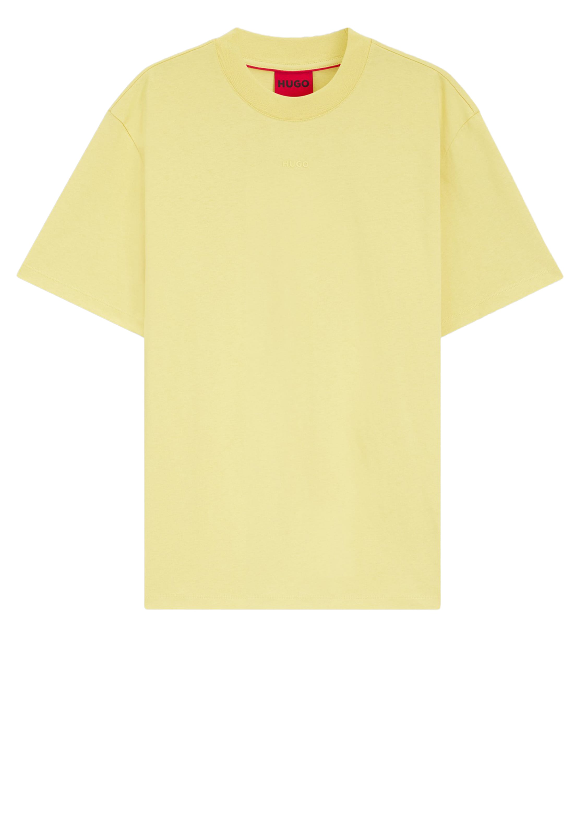 HUGO Shirt 'Dapolino' in Yellow: front