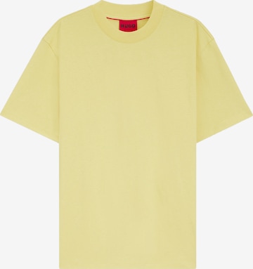 HUGO Shirt 'Dapolino' in Yellow: front