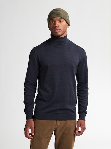 Petrol Industries Sweater 'Vail' in Blue: front