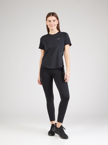 Skinny Pantaloni sportivi di NIKE in nero