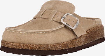 Cruz Slippers in Brown: front