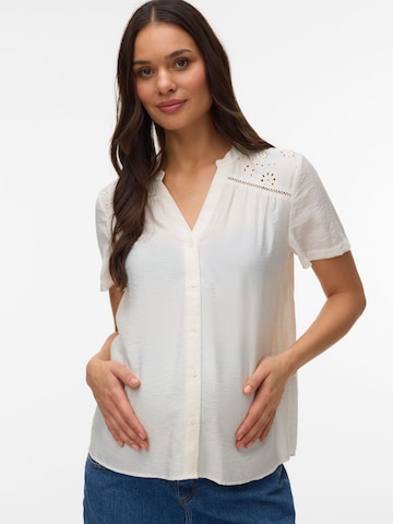 Vero Moda Maternity - Blusa 'VMMJosie' en blanco: frente