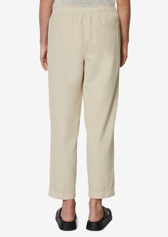 Marc O'Polo Tapered Broek in Beige