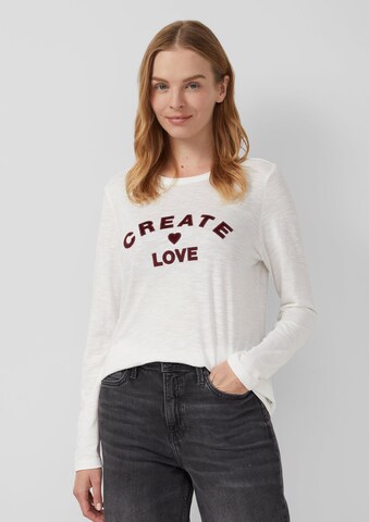 T-shirt s.Oliver en beige : devant