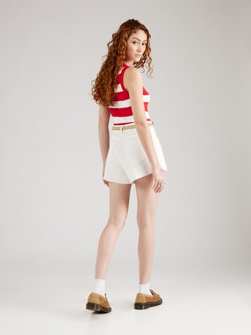 ABOUT YOU Regular Trousers 'Eske' in White