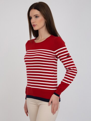 Sir Raymond Tailor Sweater 'Hola' in Red