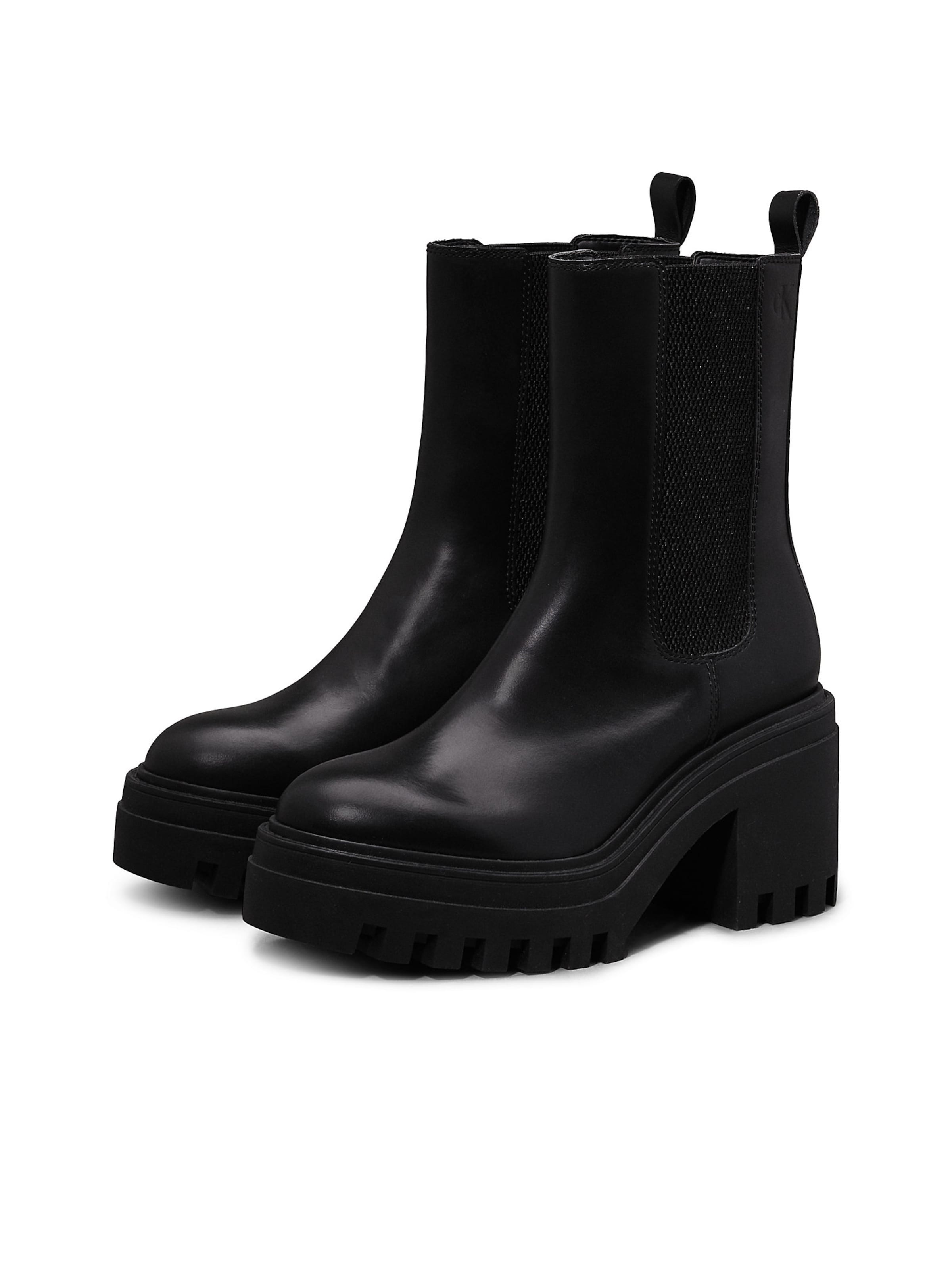 Calvin Klein Chelsea Boots 'Chunky' in Schwarz
