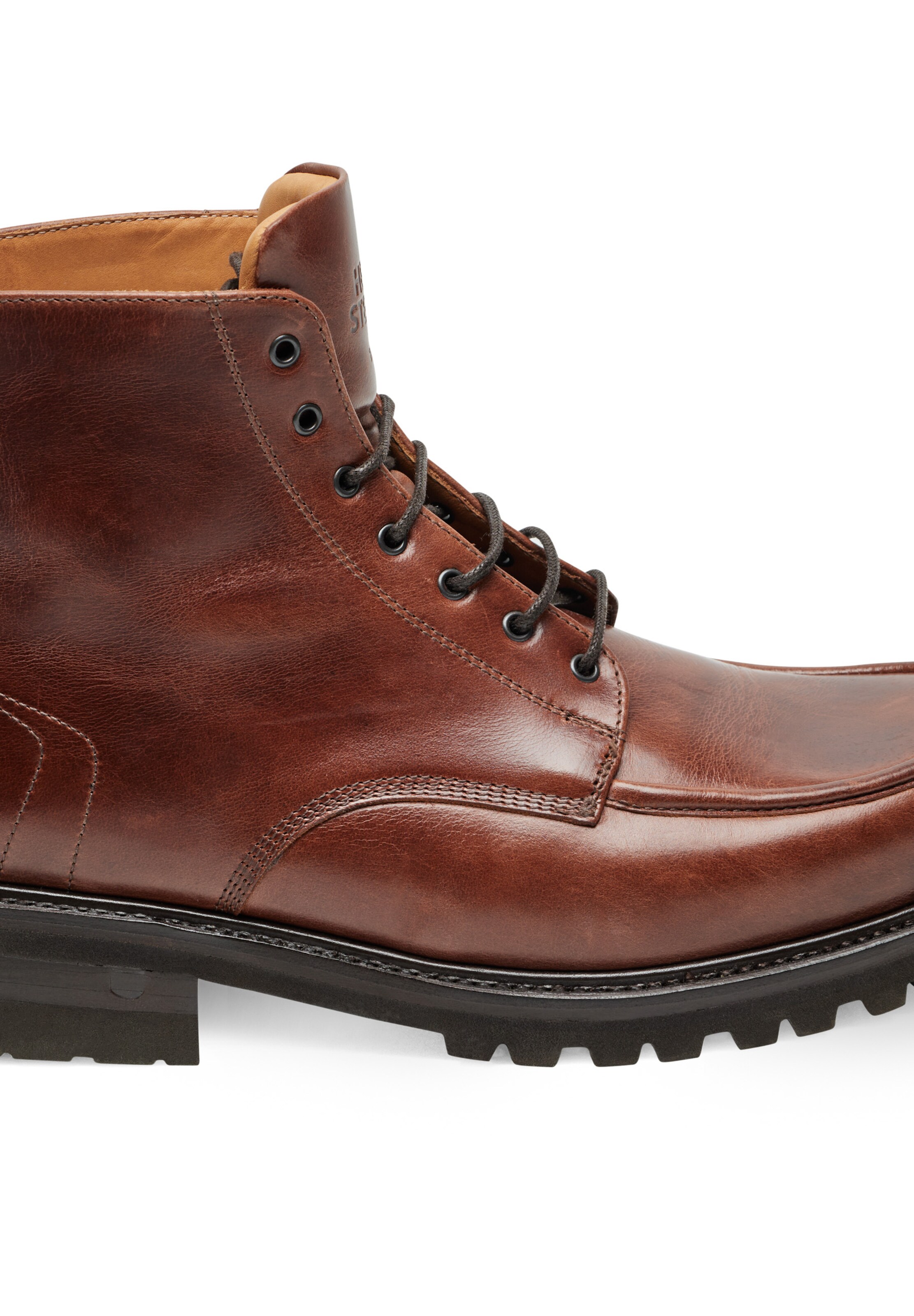 Henry Stevens Schnürboots 'Harry NB5' in Braun