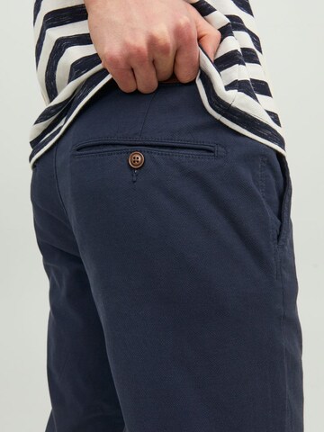 JACK & JONES Slimfit Chino 'Marco' in Blauw