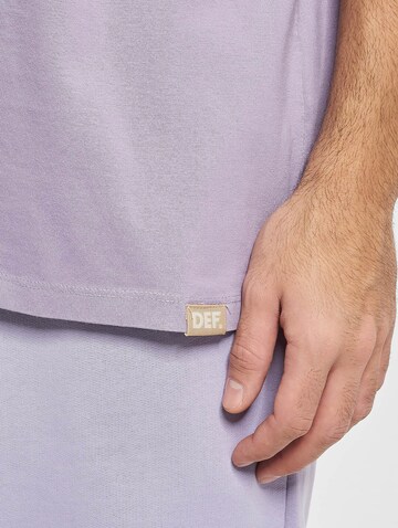 T-Shirt DEF en violet