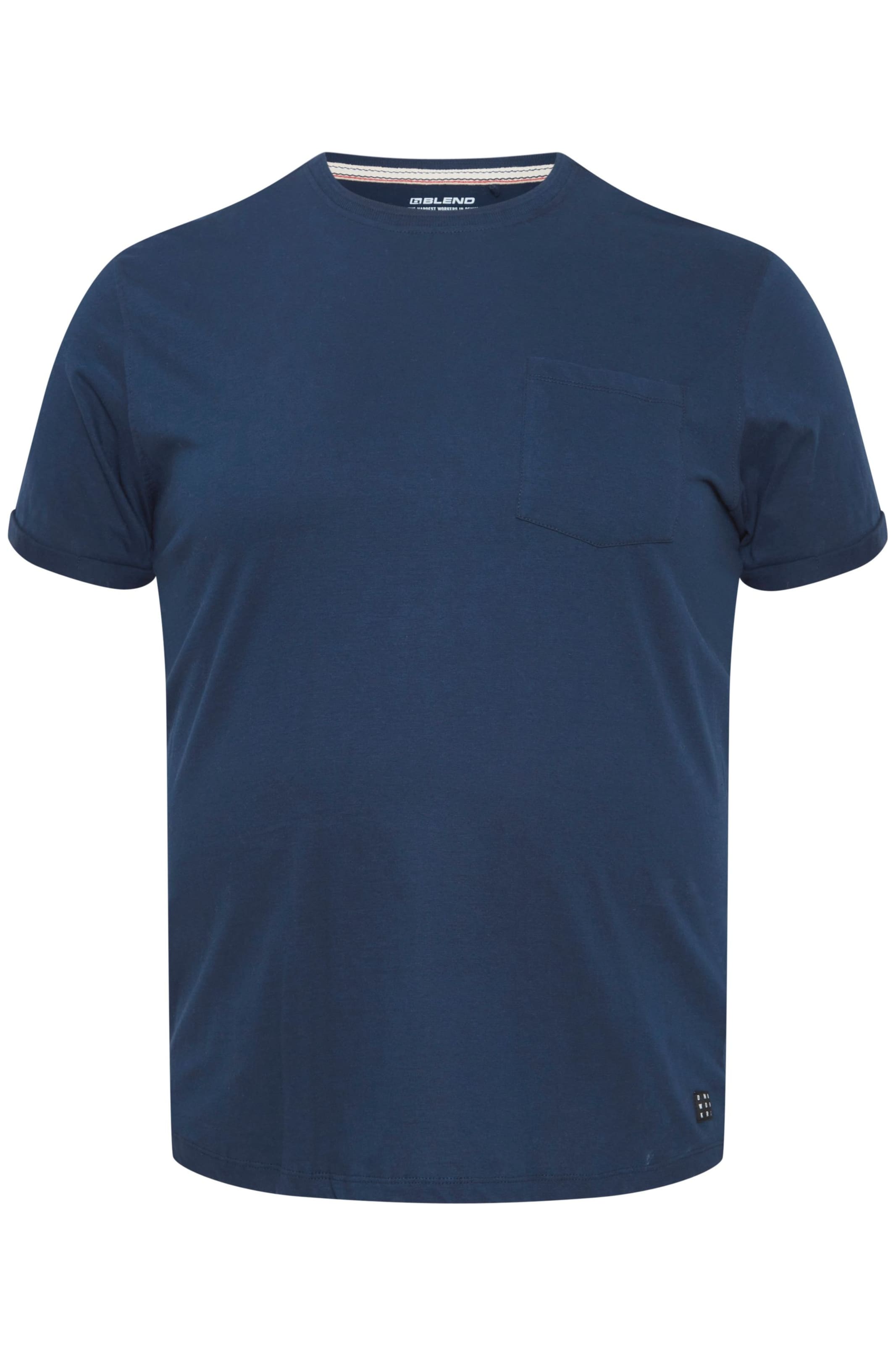 BLEND Футболка 'BHNASIR' в Синий: спереди