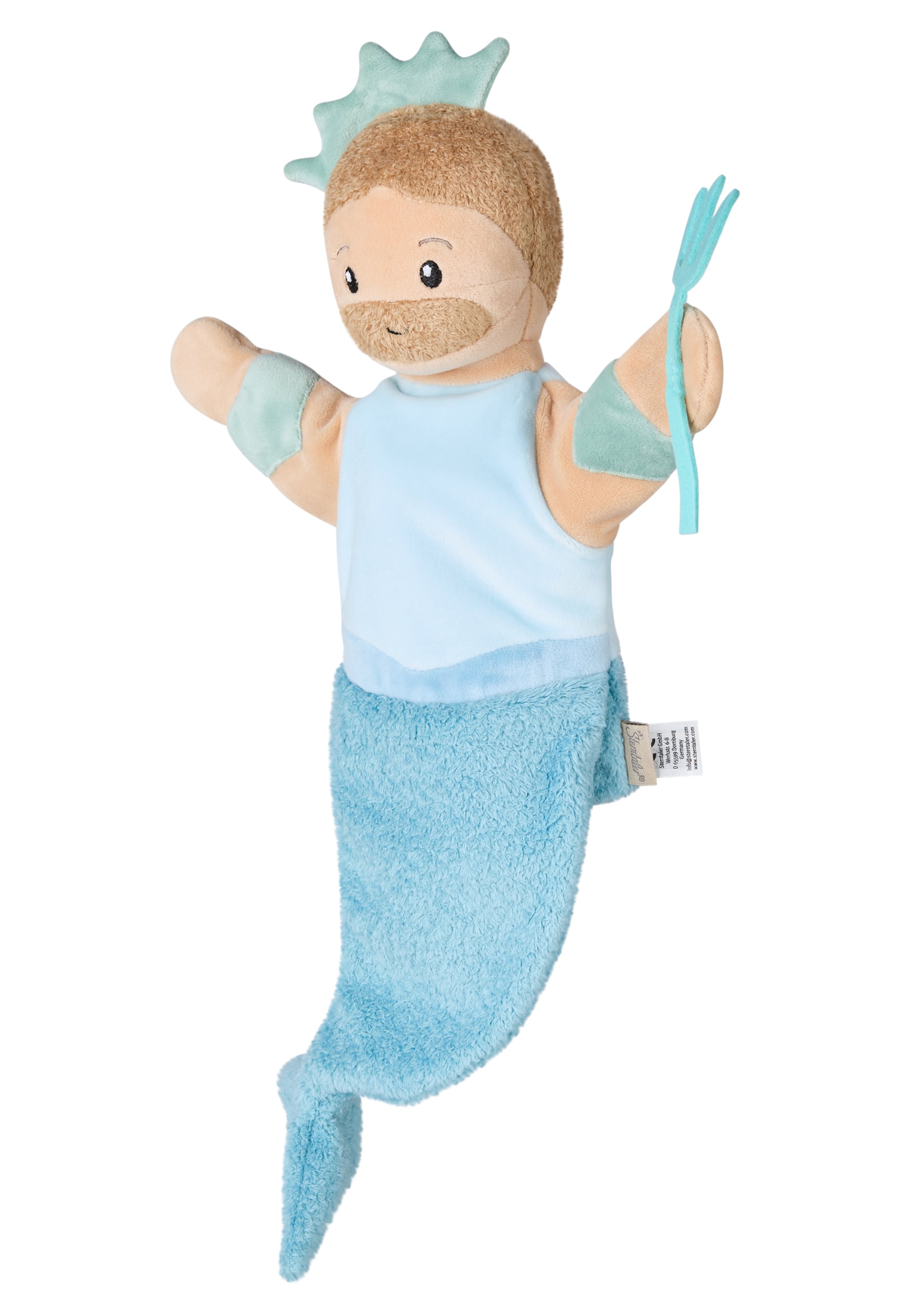 STERNTALER Kuscheltiere 'Wassermann' in Blau