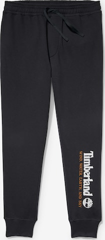 TIMBERLAND Tapered Trousers in Black: front