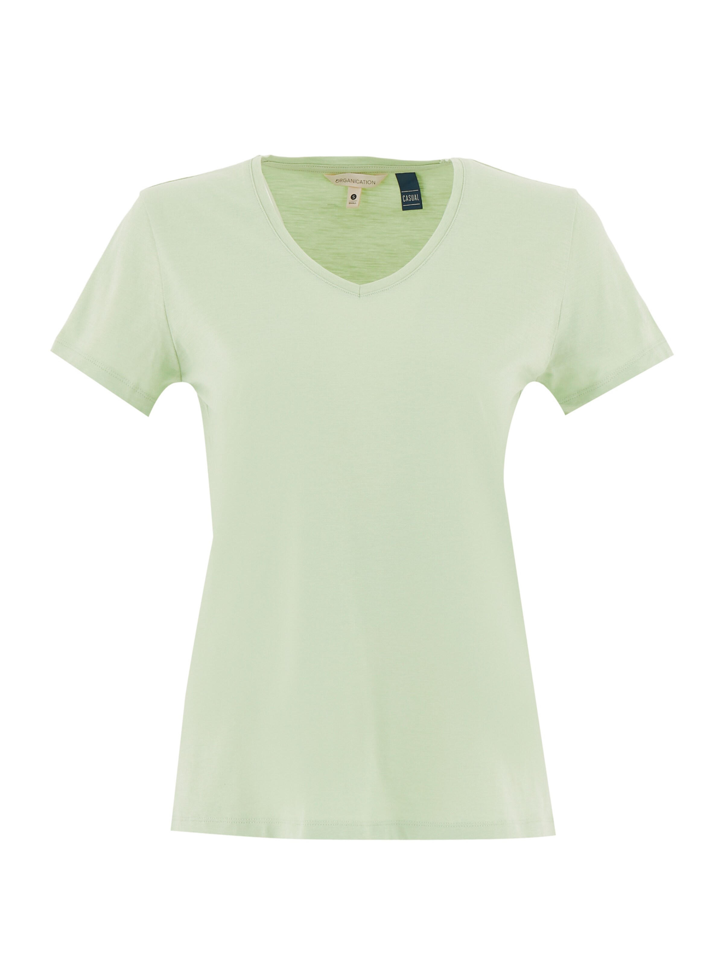 Organication Shirt in Green: front