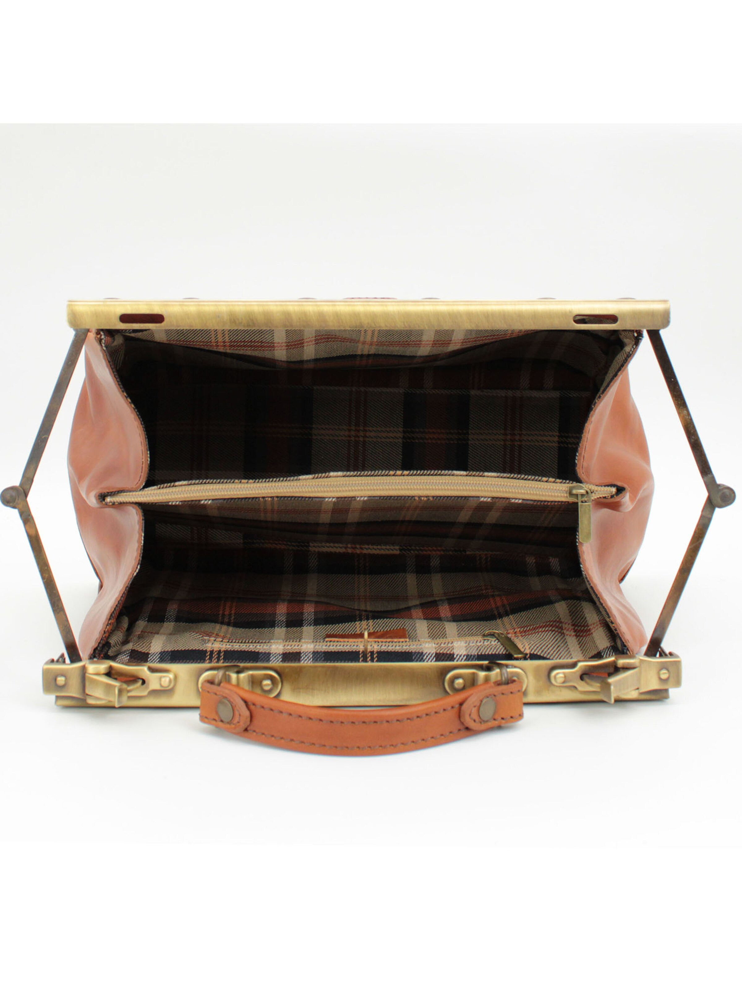 bupell Reisetasche 'Arzttasche Davide'‌‌‌‌‌ in Braun