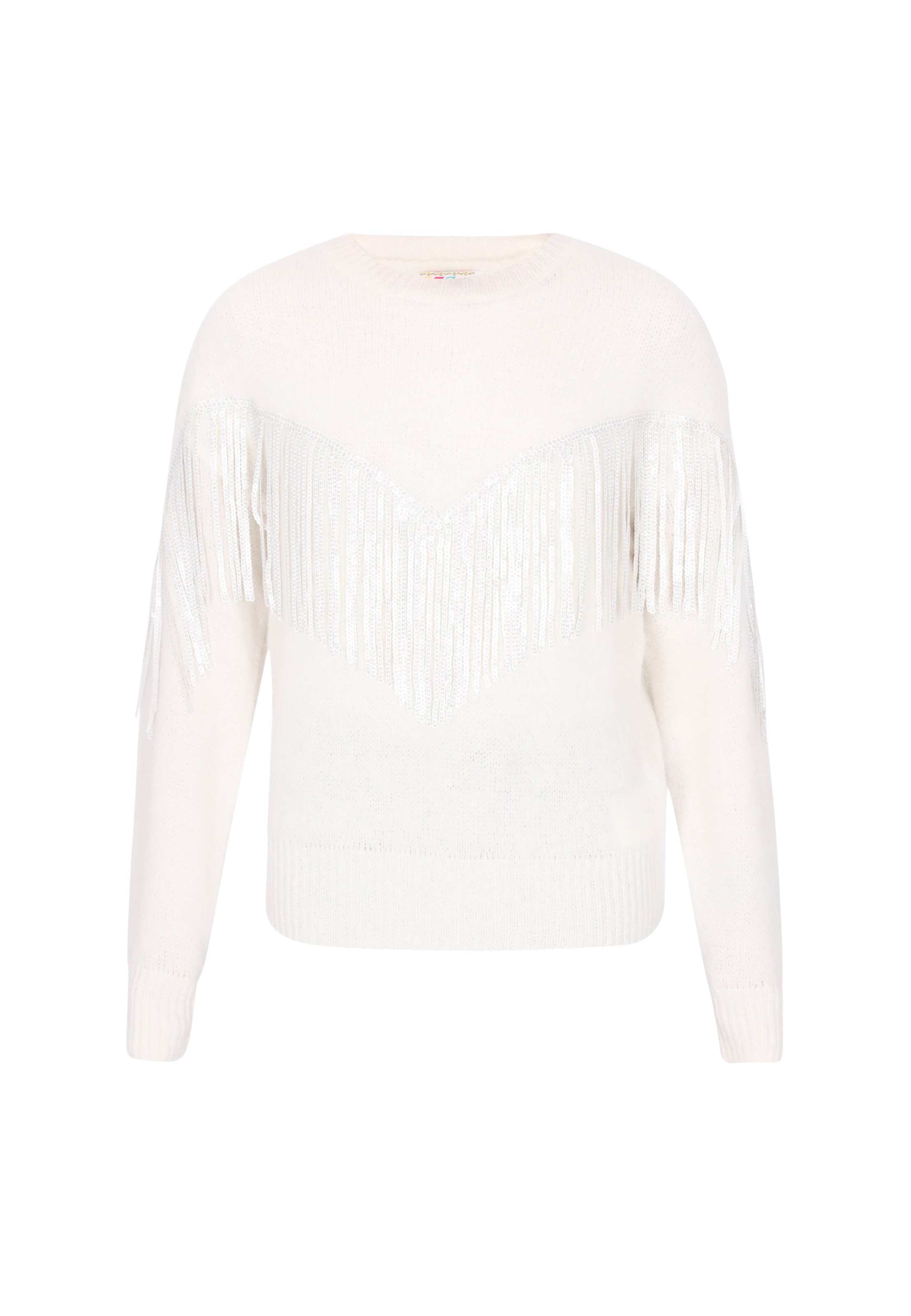 IZIA Pullover in Weiß: Vorderseite