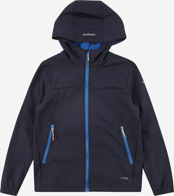 ICEPEAK Outdoorjas 'KONAN' in Blauw: voorkant